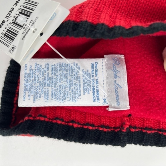 NWT Polo by Ralph Lauren Bear Beanie - Picture 6 of 7